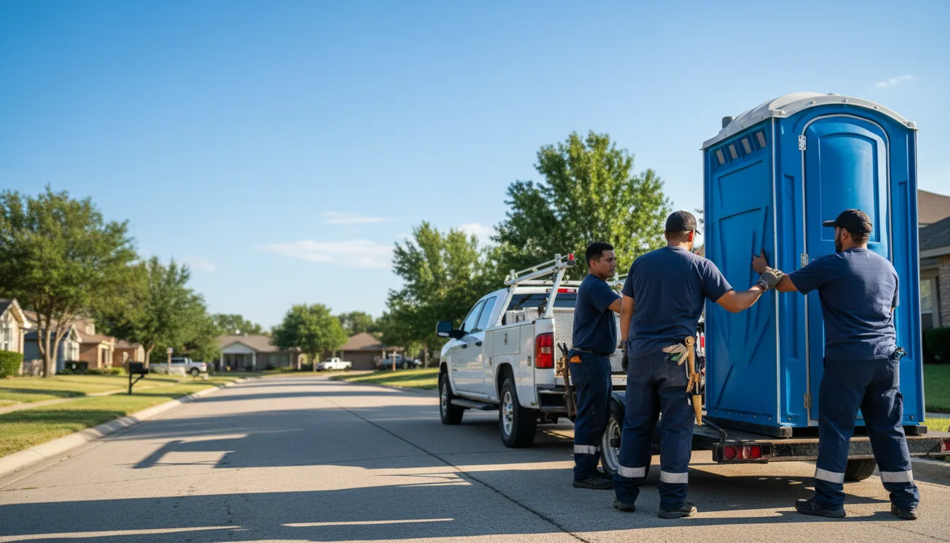 Portable Toilet Rental in Council Hill, OK near me